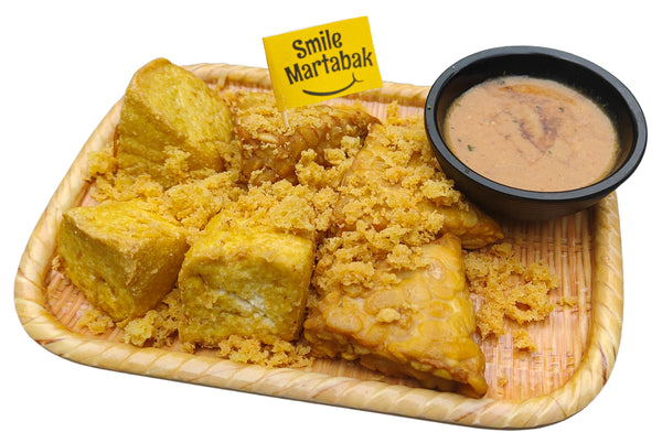 Crispy Tempeh Tofu Platter (6pcs)